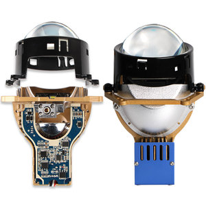 Araba 3.0 inç 12V çift ışık Hi/Lo ışın led projektör lens far lazer far arabalar için araç aydınlatma sistemi, - Product Image 6