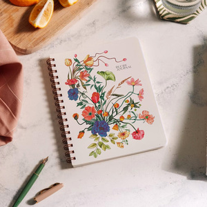 Custom' DIY Family Spiral Recipe Organizer Gift Planner <strong>Notebook</strong> Update Monthly Weekly Daily Recipes <strong>Cookbook</strong> Journal - Product Image 2