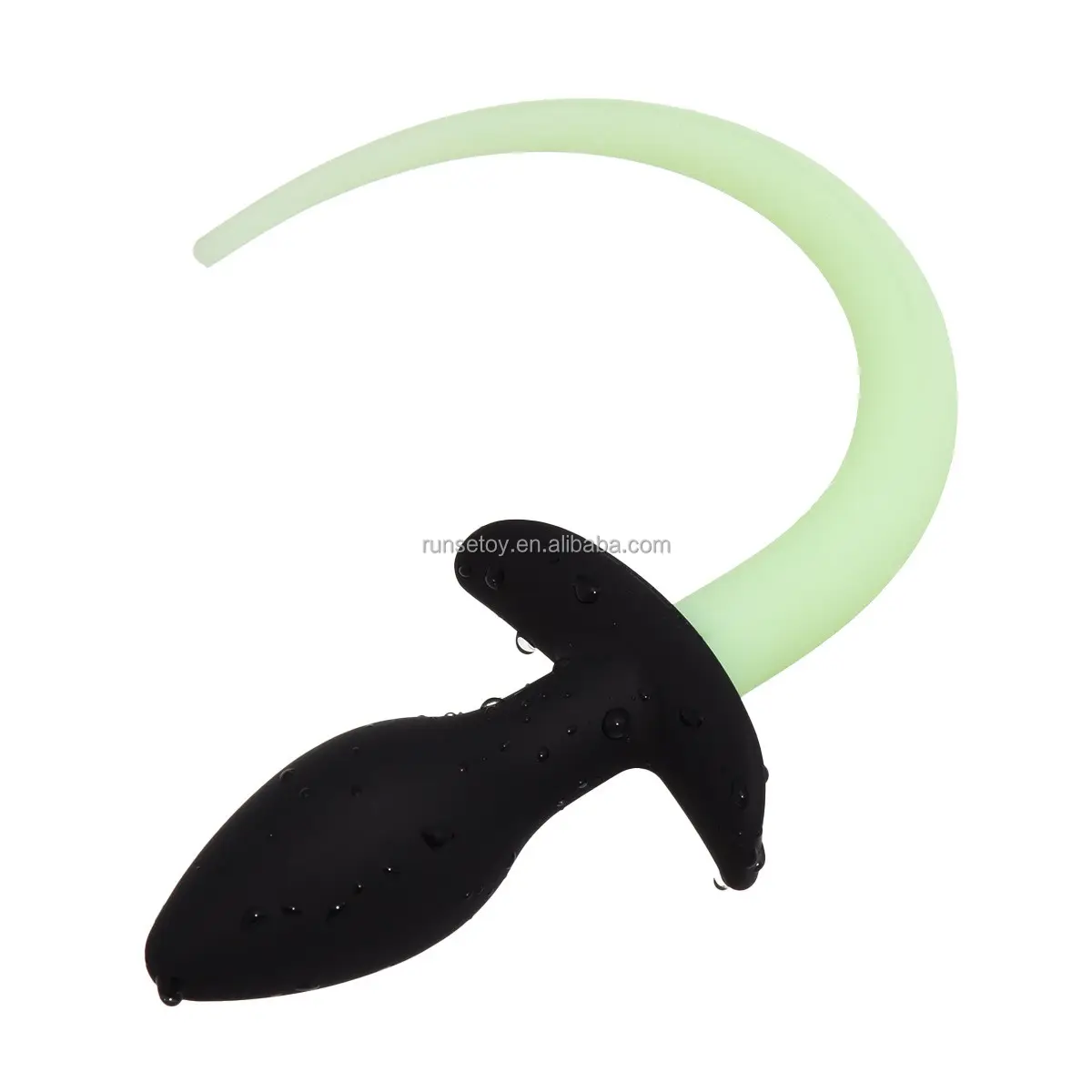 Cane luminoso coda G-spot stimolazione coppia Gay Sex Game erotico anale plug giocattoli per adulti sexy shop prostata massaggiatore giocattoli anali