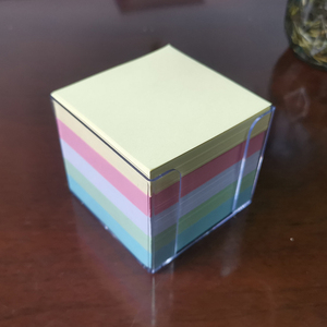 Manufacturer Customized with logo and with Plastic Box <strong>Memo</strong> Pads Paper Cubes <strong>Notepad</strong> Paper Note Paper <strong>Block</strong> <strong>Memo</strong> Cubes