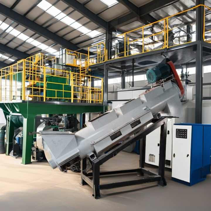 High-Speed Friction Washing Machine for Recycling Line