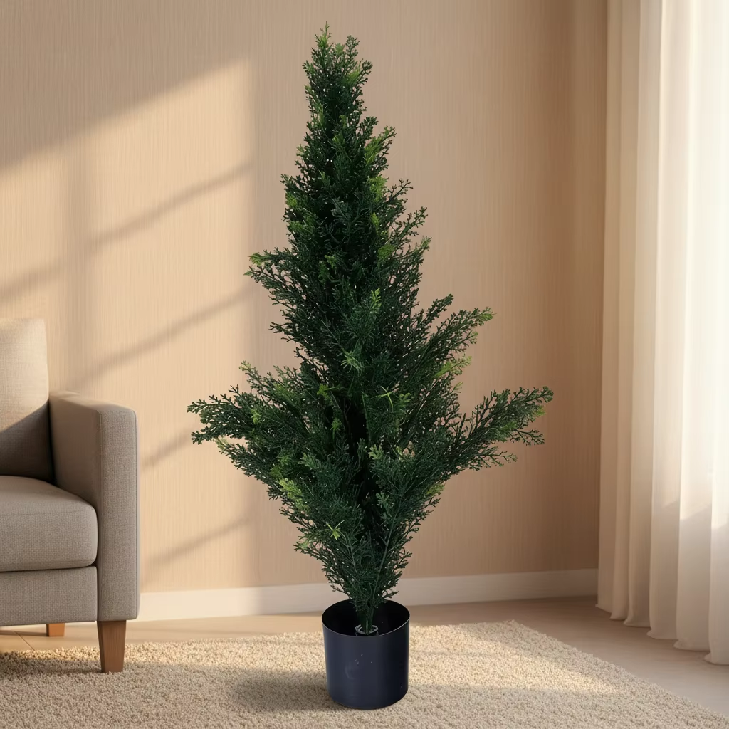 Ciprés de pino verde de 90 cm