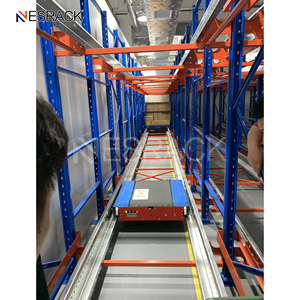Scaffalature per Pallet in metallo per carichi pesanti scaffali di magazzino con Auto navetta di carico/scarico per rastrelliere navetta rapporto - Product Image 4