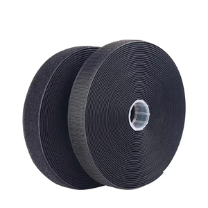 Cinta elástica de gancho y bucle de alta calidad Cinta de gancho y bucle de nailon 100% - Product Image 1
