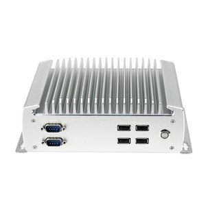 Industrial Grade Mini PC for In-Vehicle Use Fanless Rugged <strong>Embedded</strong> <strong>Computer</strong> with 6xCOM RS232 DDR3 Memory US/EU Plug Options - Product Image 2
