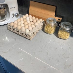 מפעל בסגנון מודרני ישיר קוורץ מלאכותי אבן קוורץ משטח המטבח דלפק עיצוב פופולרי - Product Image 5