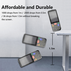 5000mAh Batería Android PDA Escáner Computadora móvil Terminal Computadora de mano - Product Image 4