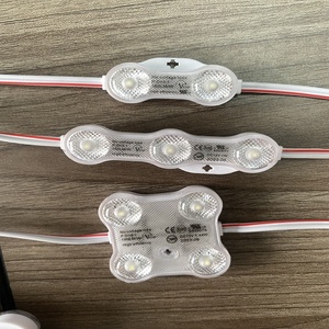 Dc12v 1.44w Led 4 cips kare 4leds 2835 Ip65 su geçirmez 170 derece arka Led modülü tabela için Samsung - Product Image 3