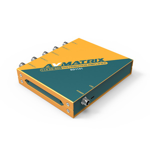 Avmatrix SD1141 TV Broadcasting CCTV Video Accessories 3G-SDI Camera Audio Video <strong>Splitters</strong> 1 Channel <strong>Input</strong> to 4 Channel <strong>Output</strong> - Product Image 3