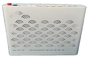 F427Za Gigabit optik Modem - 4 LAN, 1 ses, kablosuz kalite güvence - Product Image 2