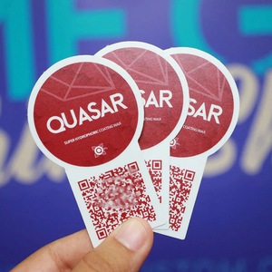 カスタムQrコードステッカーカスタマイズされた印刷ビジネス防水 - Product Image 6
