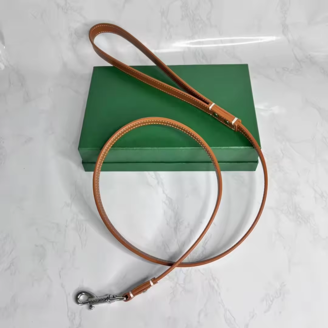 brown leash