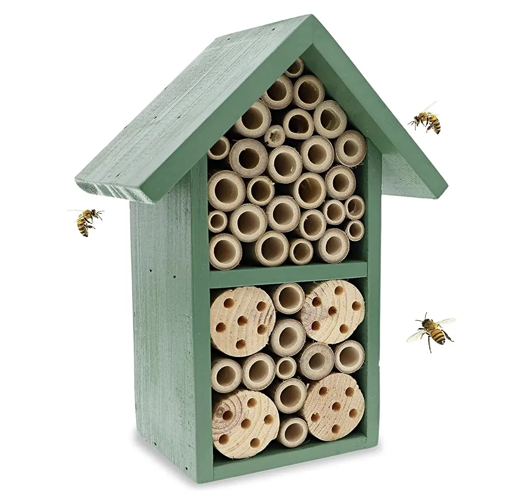 L'alveare decorativo all'ingrosso di muratore ospita la scatola dell'alveare dell'ape del miele per il giardino