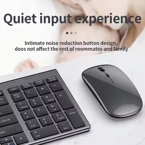 Nueva llegada de alta calidad 2,4G Blue Tooth inalámbrico recargable ratón teclado Combos para Windows/iOS/MAC - Product Image 4