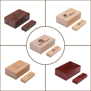 新款16GB木制u盘2.0便宜的吉他风格金属材料u盘2.0记忆u盘 - Product Image 5