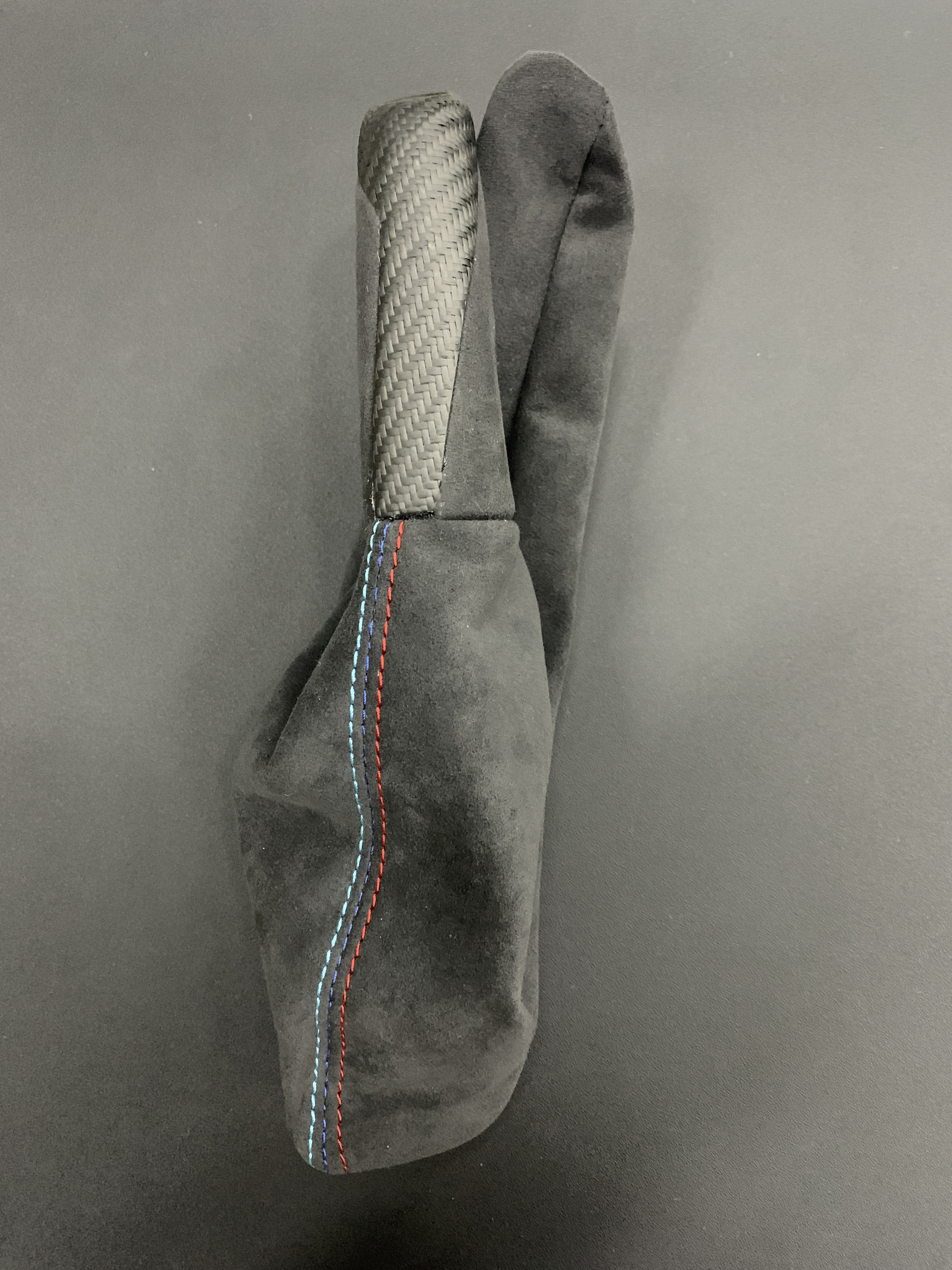 Freno a mano in carbonio opaco