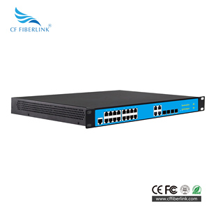 CF FIBERLINK 1000Mbps <strong>16</strong> Port POE Network Switch with QoS Function SNMP L2+Management &amp; 4*Combo <strong>Ethernet</strong> Factory Price - Product Image 3