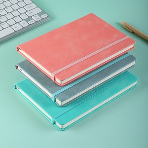Custom Logo PU Leather <strong>Notebook</strong> <strong>With</strong> Elastic Band Bullet Hardcover Rule Undated Journal Gift Diary Cute <strong>Round</strong> <strong>Corners</strong> <strong>Notebook</strong> - Product Image 3