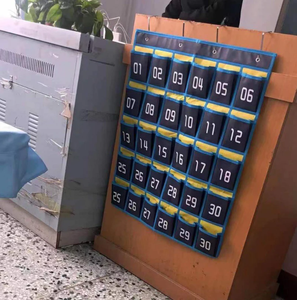 30 túi lưu trữ nhà lưới điện thoại di động treo Túi Số Lớp Học biểu đồ túi trên cửa treo tổ chức - Product Image 4