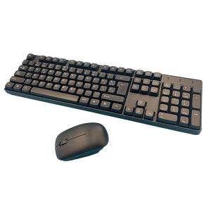 Directo de fábrica, el juego de teclado y ratón inalámbricos más barato, combinación de teclado y ratón de idioma global con logotipo personalizado para escritorios de oficina - Product Image 3