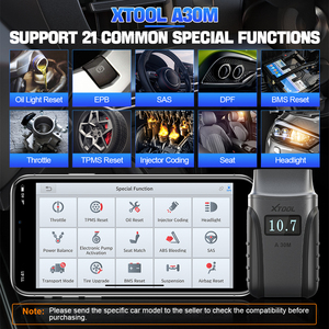 XTOOL Anyscan A30M OBD2 Herramientas de diagnóstico Escáner Lector de código de control bidireccional Agregado Protocolo CAN FD Actualización gratuita - Product Image 4
