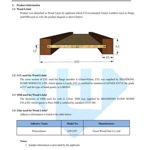 Ahşap için avustralya standart LVL çerçeve ve OSB WEB ben JOSITS H2S H2 döşeme JOITSTS - Product Image 4