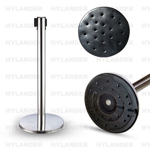 <span class=keywords><strong>Security</strong></span> Metal <span class=keywords><strong>Queue</strong></span> Line <span class=keywords><strong>Retractable</strong></span> Crowd Control Belt Barriers for Bank Airport - Product Image 4