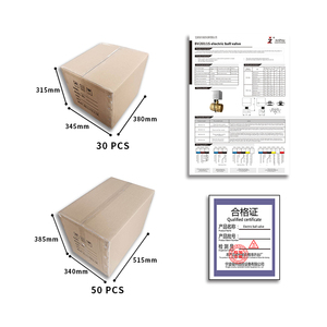 三线双控常闭电动球阀PN16带IP54电动220VAC 24VAC控制阀执行器 - Product Image 6