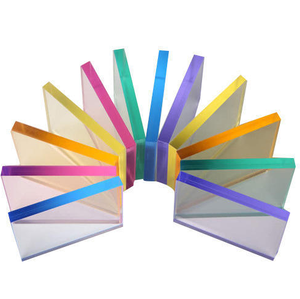 कारखाने प्रत्यक्ष 1220*2440 मिमी लेजर-कट रंगीन पारदर्शी विज्ञापन सजावटी प्लास्टिक शीट 3-30 मिमी मोटी - Product Image 2