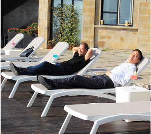 جديد في الهواء الطلق شاطئ السباحة بركة ، 4 التروس قابل للتعديل كرسي في الهواء الطلق استجوابي الشاطئ مجموعة - Product Image 6