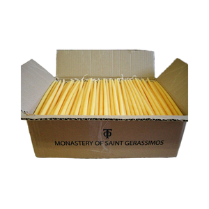 Nến sáp ong mỏng thân thiện với môi trường, màu vàng, dạng que, dùng cho nhà thờ, tự nhiên, dùng cho nhà cửa, lễ Phục Sinh, nhà thờ, đóng hộp - Product Image 4