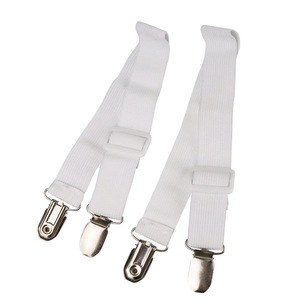 Verstellbare elastische Blatt gurte Hochleistungs-Bettlaken greifer Hosenträger für Matratzen Spann bettlaken Elastische Hakens ch laufe - Product Image 4