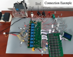 New Arrival 8 Channel <strong>Timer</strong> <strong>Board</strong> for Coin Acceptor Selector 12v - Product Image 1