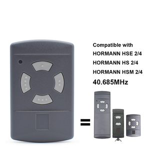HORMANN HSM2 / HSM4 / HSE2 / HSE4 40 gri düğmeler 40.685 MHz yedek uzaktan kumanda için - Product Image 4