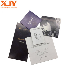 XJY定制标志印刷全彩印刷护照尺寸小册子定制护照尺寸高级印刷口袋小册子