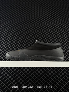 Sneakers de course rétro noir et blanc pour l'hiver, logo personnalisé, respirantes, pour hommes, entraînement, jogging - Product Image 2