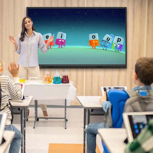 Chất lượng cao Bảng điều khiển tương tác trường giảng dạy màn hình cảm ứng bảng thông minh tương tác màn hình phẳng - Product Image 3