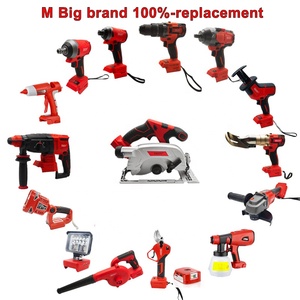 Yeni-güç araçları güç araçları combo kitleri 20V max akülü lityum-iyon Combo alet takımı orijinal - Product Image 4