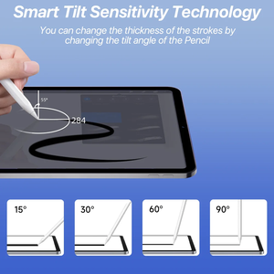 ปากกาสไตลัสแม่เหล็กสําหรับดินสอ Apple ดินสอแท็บเล็ตที่ 2 สําหรับ iPad Pro ปากกาสกรีนสัมผัสการปฏิเสธปาล์มปากกางเอียงสําหรับ iPad Air - Product Image 6