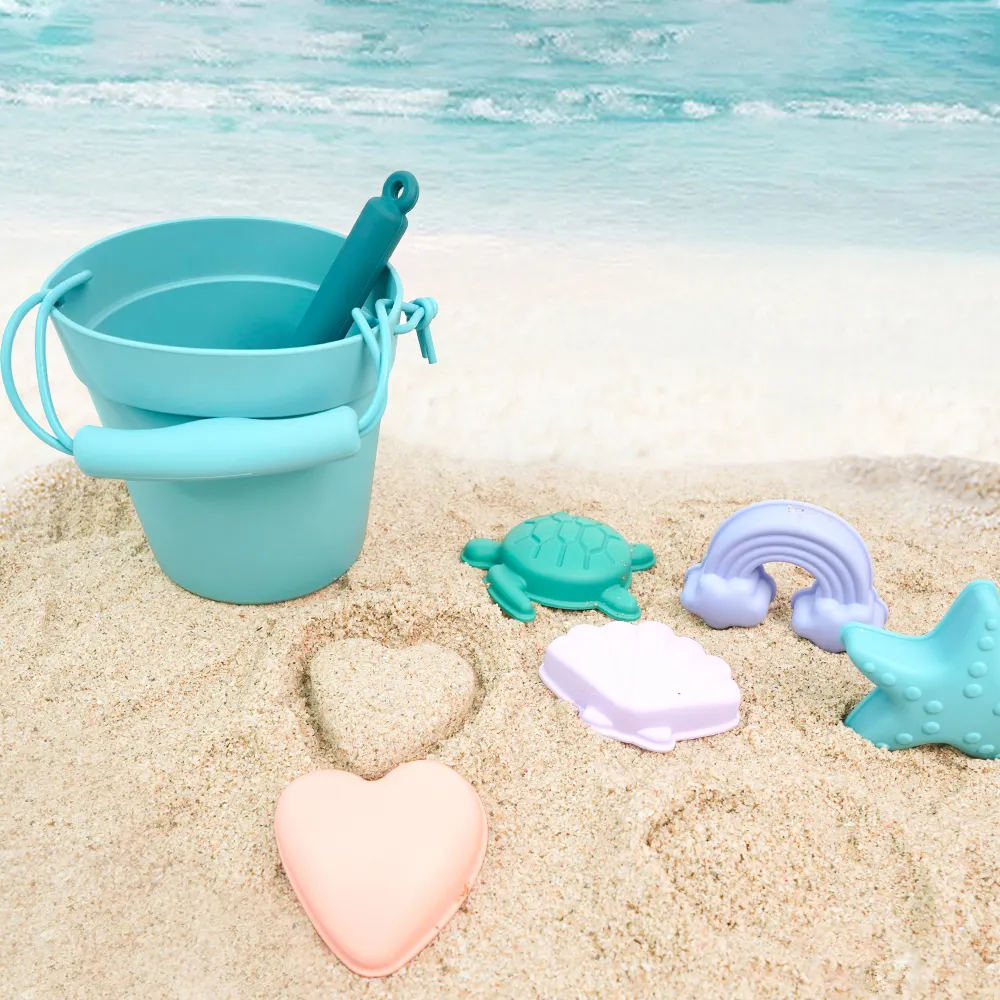 Giocattoli ecologici all'aperto della sabbia della spiaggia del Silicone del commestibile di estate di nuovo arrivo per i bambini