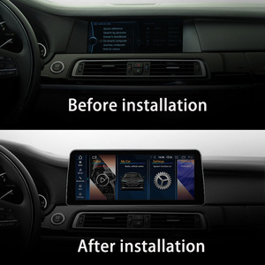 BM F01 F02 Android uis1 1 8 çekirdekli GPS navigasyon Apple Carplay X6 modeli otomatik Stereo araba radyo Dashboard 4K dokunmatik 1 yıl - Product Image 2