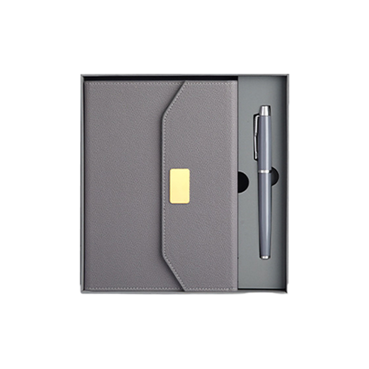Gris (Cahier + Stylo)