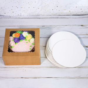 窓なしの優れた品質のケーキボックス10X10ケーキボックス窓なしケーキボックス窓付き - Product Image 3