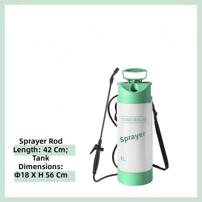 8L green white bottle-pressure gauge glass rod