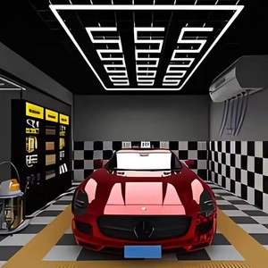 3 волны RGB светодиодный шестиугольный кулон 3 волны Разъем Водонепроницаемый Гараж потолочный светильник для IP54 рейтинг - Product Image 3