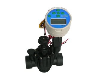 9V Timer di irrigazione in plastica impermeabile a batteria valvola di irrigazione per giardino prato programmatore Controller una zona CA1601Latching - Product Image 2