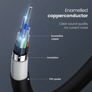 USB C至3.5毫米音频适配器类型C AUX插孔全新三星和手机电源适配器 - Product Image 4