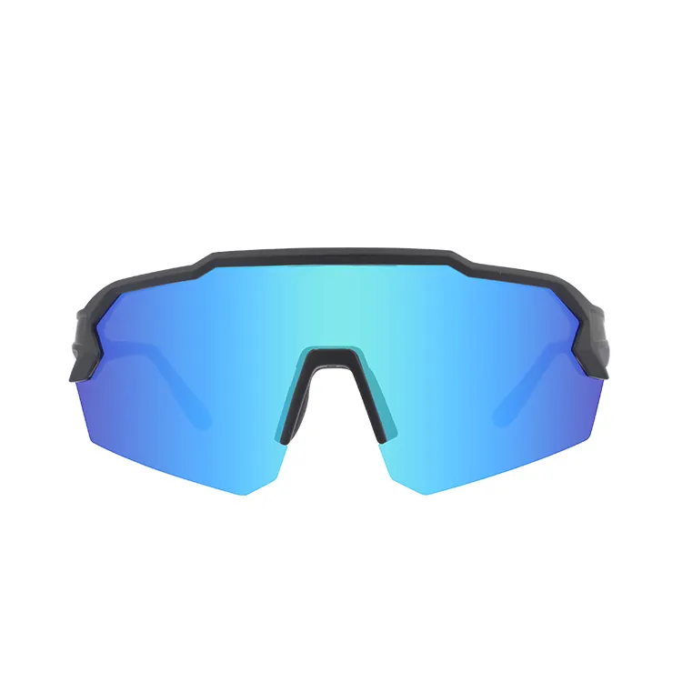 Quantité minimale de commande bas Expédition directe vers votre pays logo personnalisé lunettes de soleil sport biker