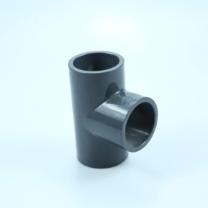 UPVC Pipe Fitting Bend Customized 200mm <strong>Pvc</strong> 3 <strong>Way</strong> Elbow Conduit Cross Tee for Water Tube Connection