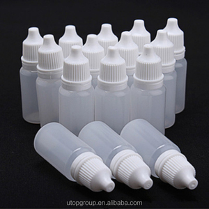 磨砂白色10毫升蕾丝假发胶水液体粉底液空塑料瓶<span class=keywords><strong>LDPE</strong></span>滴眼液指甲油滴管瓶